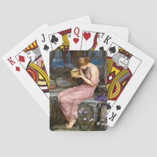 Psyche Opening the Golden Box Waterhouse Painting Playing Cards