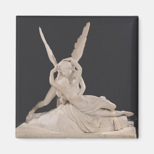 Psyche Revived by the Kiss of Cupid 1787-93 Magnet