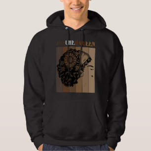 Psyched Queen Psyd Psychology Degree Graduation Bl Hoodie