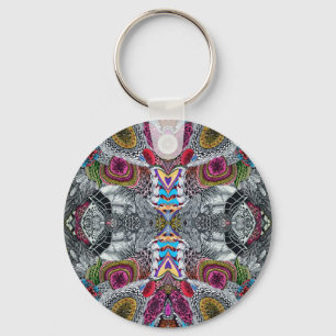 Psychedelic 2 key ring