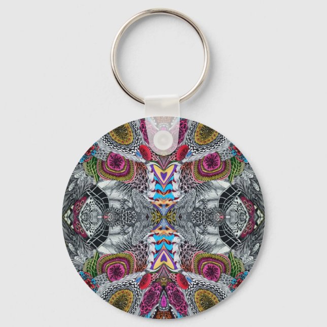 Psychedelic 2 key ring (Front)