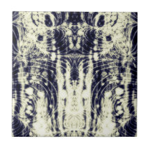 psychedelic abstract art black and white