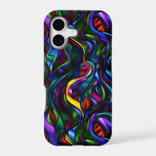Psychedelic Abstract Stained Glass