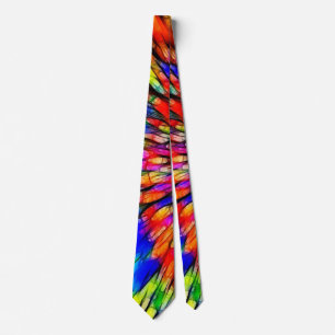 Psychedelic Abstract Tie
