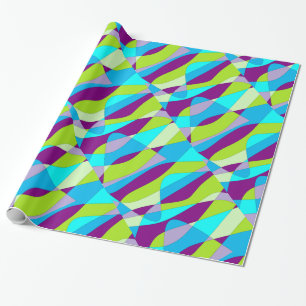 Psychedelic Abstract Wrapping Paper
