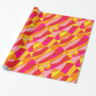 Psychedelic Abstract Wrapping Paper