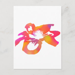 Psychedelic Anemone Postcard