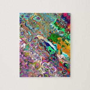 Psychedelic Art Jigsaw Puzzle
