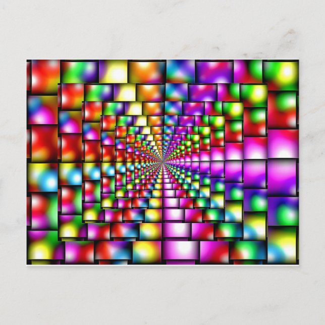 Psychedelic Art Postcard (Front)