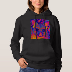 psychedelic Australian Bushtailed possum Hoodie
