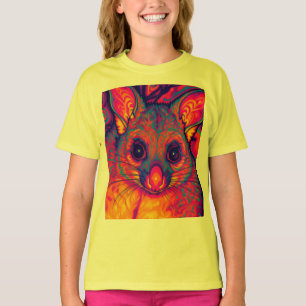 psychedelic Australian Bushtailed possum T-Shirt