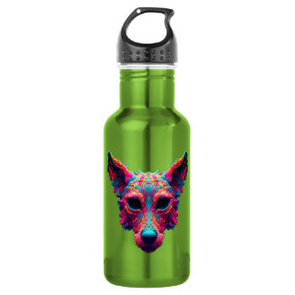 Psychedelic Best Friend - Dog Design T-shirt 532 Ml Water Bottle