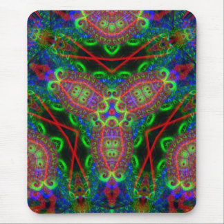 Psychedelic BlackLiTe Mouse Pad