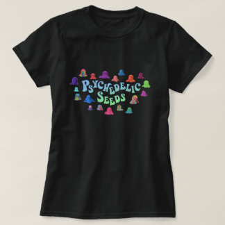 Psychedelic Blobs by Bex Ilsley (womens black) T-Shirt