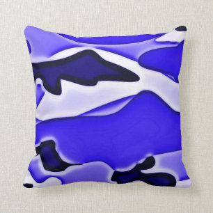 Psychedelic Blue SPECOPS Camo Cushion