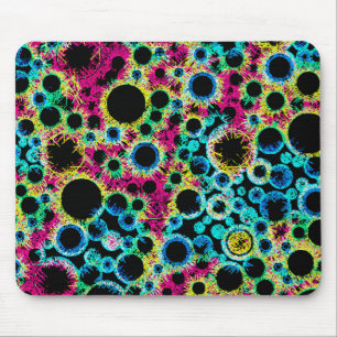 Psychedelic Bubbles Mouse Pad