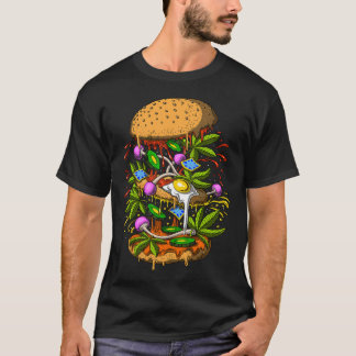 Psychedelic Burger T-Shirt