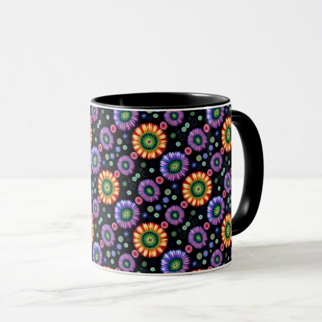 Psychedelic Burst Mug (Front Right)