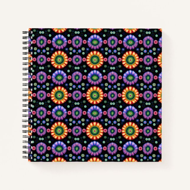 Psychedelic Burst Notebook (Front)