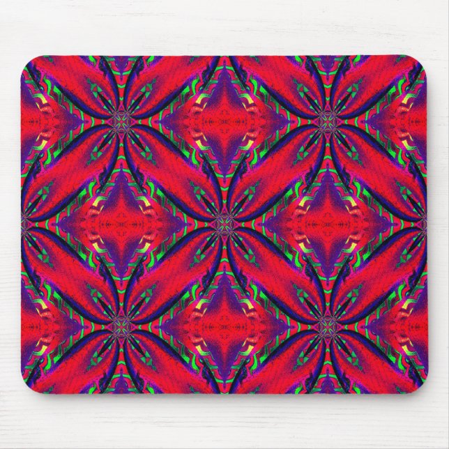 Psychedelic Butterflies... Mouse Pad (Front)