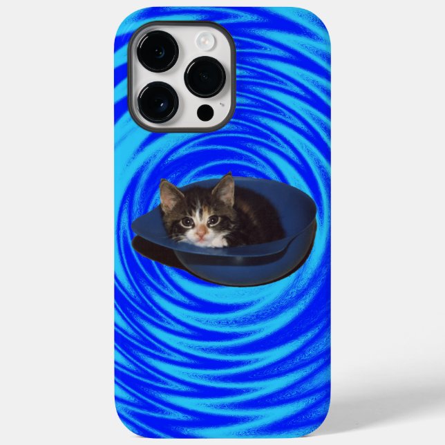 Psychedelic cat Case-Mate iPhone case (Back)