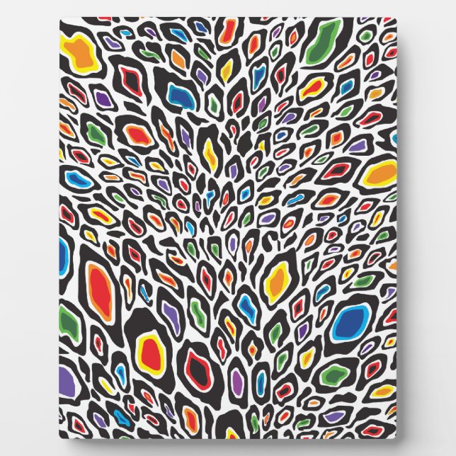 Psychedelic Cheetah Plaque (Front)