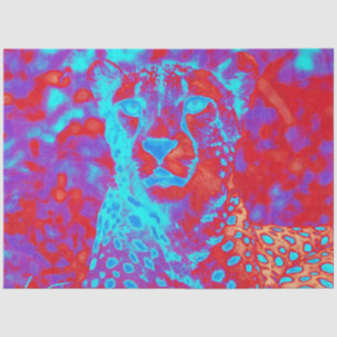Psychedelic Cheetah Tissue Paper