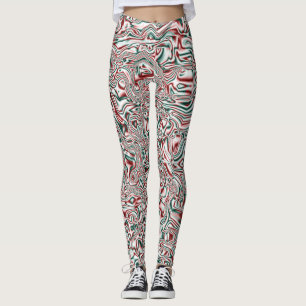 Psychedelic Christmas Leggings