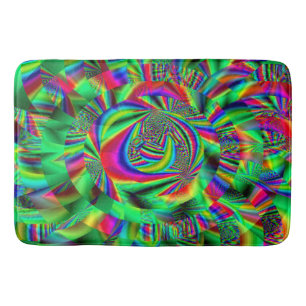 Psychedelic Circles...... Bath Mat