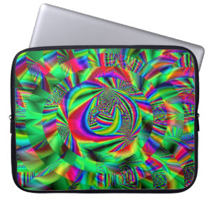 Psychedelic Circles...... Laptop Sleeve