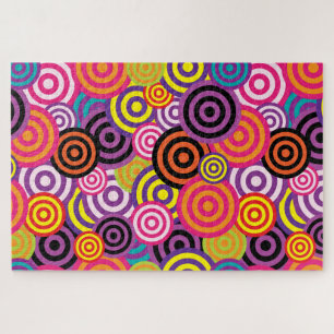 psychedelic circles puzzle