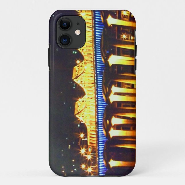 🌌🌉🌙Psychedelic City Nightscape Fabulous Case-Mate iPhone Case (Back)