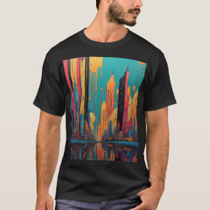 Psychedelic city T-Shirt