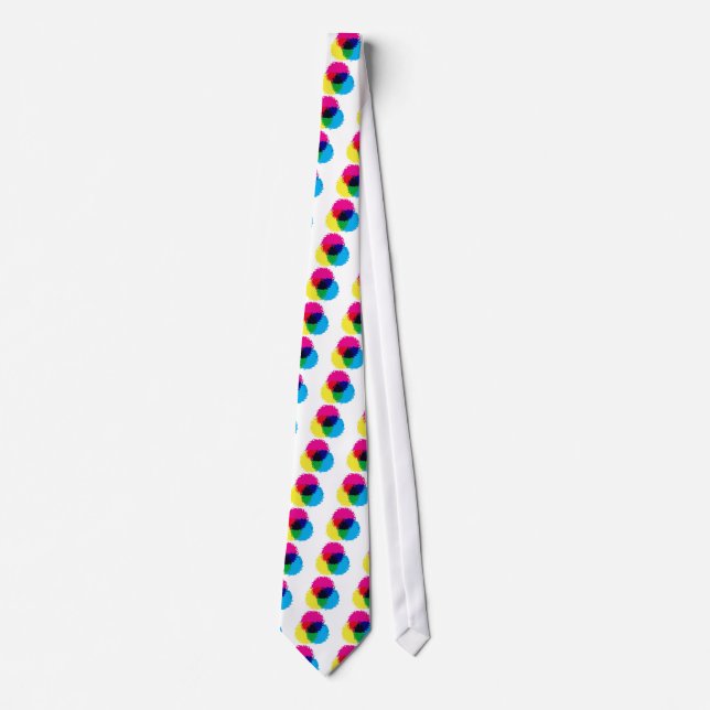 Psychedelic CMYK Tie