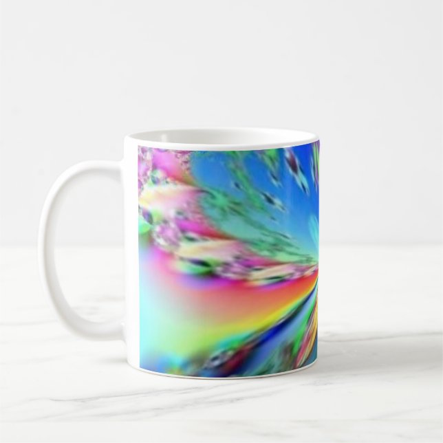 PSYCHEDELIC COFFEE MUG (Left)