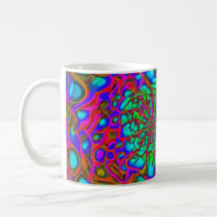 Psychedelic coffee mug