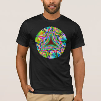 psychedelic colourful alien jaw T-Shirt