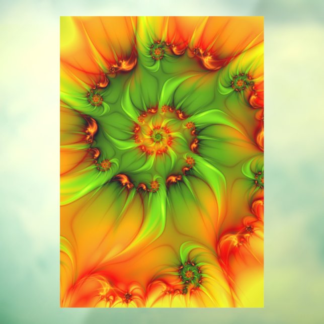Psychedelic Colourful Modern Abstract Fractal Art (Sheet 3)