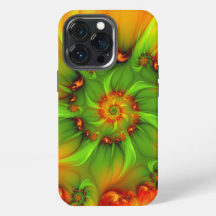 Psychedelic Colourful Modern Abstract Fractal Art iPhone 13 Pro Case