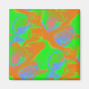 Psychedelic Colours 2 Magnet