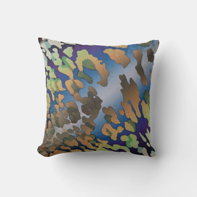 Psychedelic Cowhide Pillows (Front)