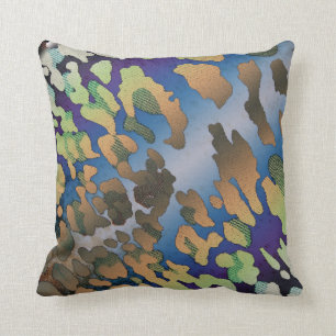 Psychedelic Cowhide Pillows