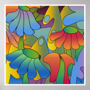 Psychedelic Daydream Poster