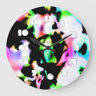 Psychedelic Dream Large Clock
