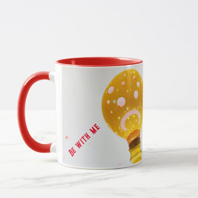 "Psychedelic Dream: Vibrant Hues on Your Mug" Mug (Left)