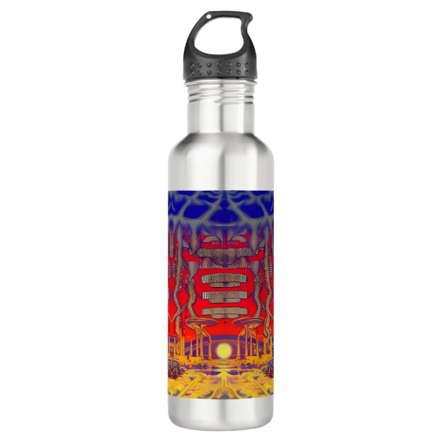 Psychedelic Dreamland 710 Ml Water Bottle (Front)