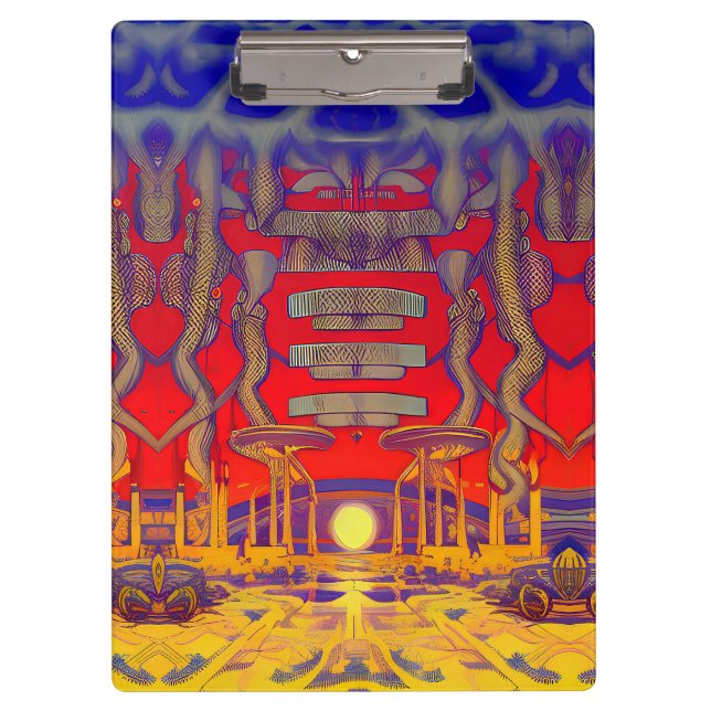 Psychedelic Dreamland Clipboard (Front)