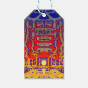 Psychedelic Dreamland Gift Tags