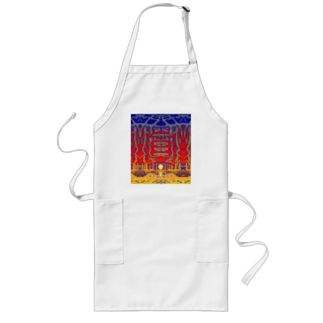 Psychedelic Dreamland Long Apron (Front)