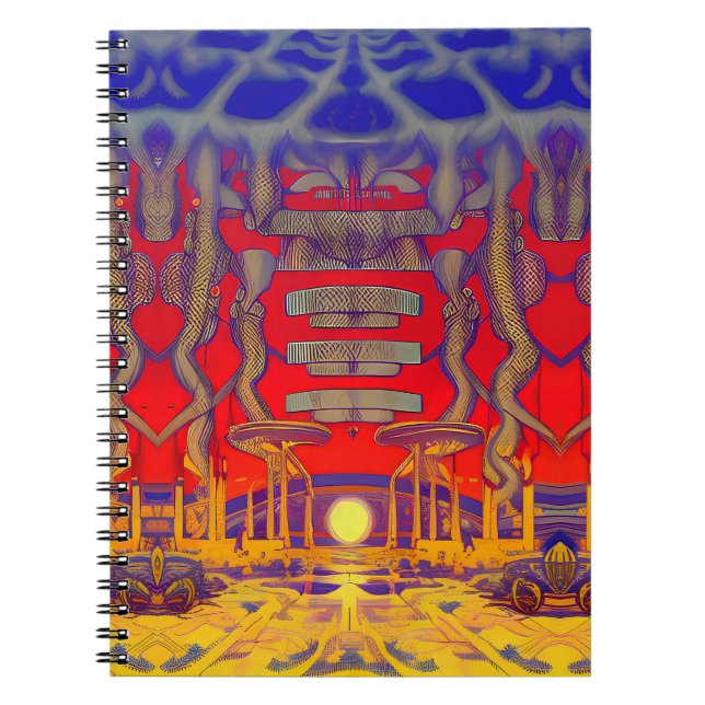 Psychedelic Dreamland Notebook (Front)